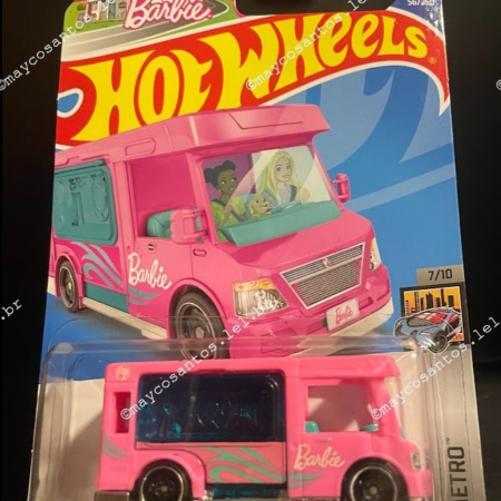 (Lote43) Carrinho Hot Wheels BARBIE DREAM CAMPER