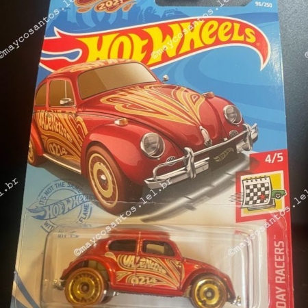 Lote03: Miniatura Hot Wheels  VOLKSWAGEM BEETLE